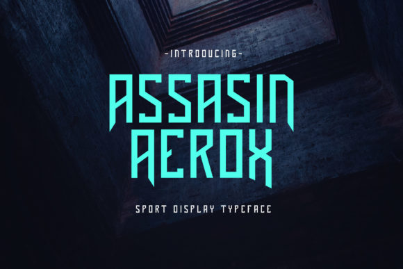 Assasin Aerox: The Ultimate Sports Display Typeface
