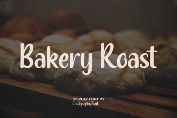 Bakery Roast: A Vintage Sans-Serif Display Font for Modern Branding