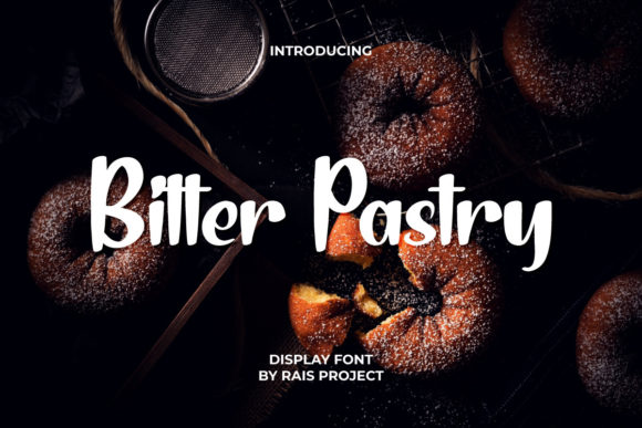 Bitter Pastry: The Friendly, Casual, and Trendy Display Font That Elevates Your Creative Workflow