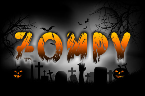 Bringing the Spooky Fun to Life with Zompy Display Font