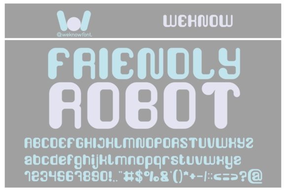 Friendly Robot: The Perfect Font for Modern Branding