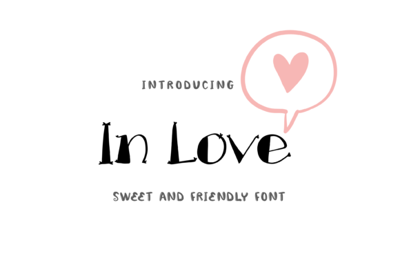 In Love: A Gorgeous Display Font for Meaningful Design