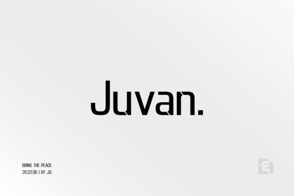 Juvan Typeface: A Strategic Asset for Modern Brand Identity