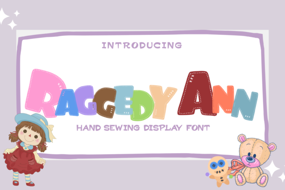 Raggedy Ann: The Perfect Font for Creative Crafting