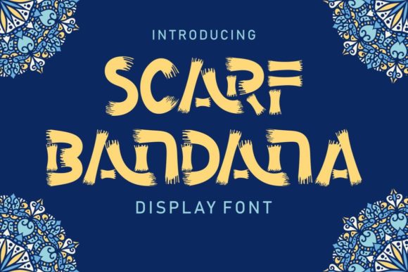 Scar Bandana: Unlocking the Power of a Bold, Futuristic Display Font for Modern Design