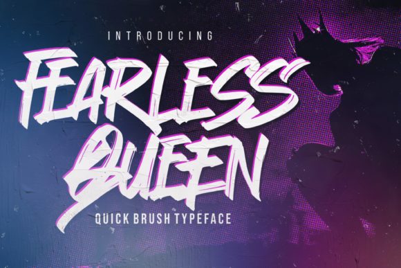 Unleashing Urban Edge: Why Fearless Queen is the Perfect Graffiti Display Font for Modern Designers