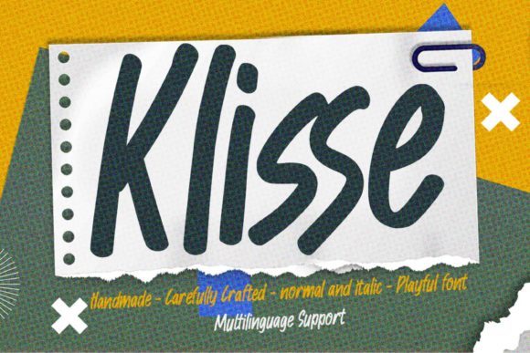 Why Klisse Stands Out as a Handmade Display Font for Modern Design